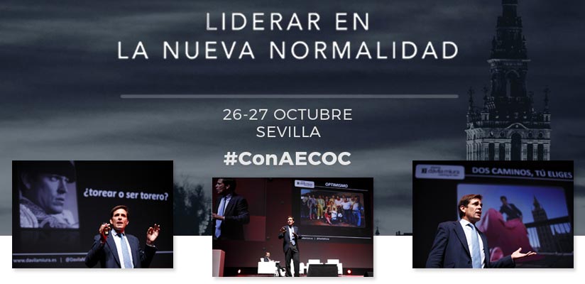 D&aacute;vila Miura en el Congreso AECOC 2016. Conferencia "Dos Caminos: T&uacute; eliges"