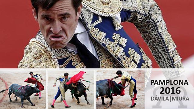 Dávila Miura torea en Pamplona como si lo hiciera todos los días Dávila Miura torea en Pamplona como si lo hiciera todos los días