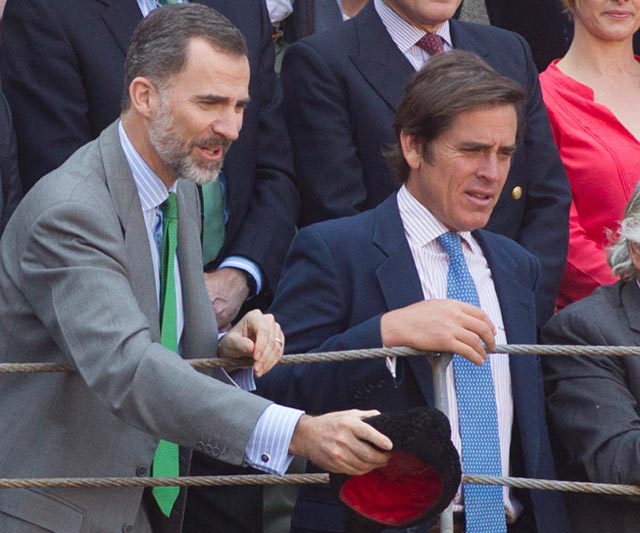 Eduardo Dávila Miura acompaña al Rey Felipe VI Eduardo Dávila Miura acompaña al Rey Felipe VI